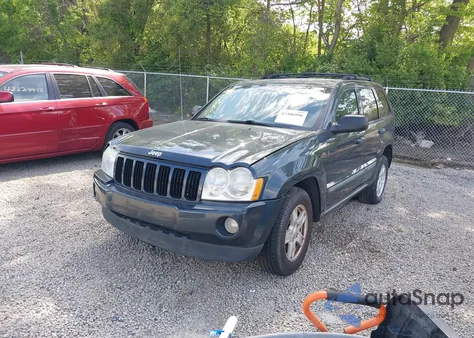 2007 Jeep Grand Cherokee Laredo из США, поврежденный, VIN 1J8HR48P57C590313